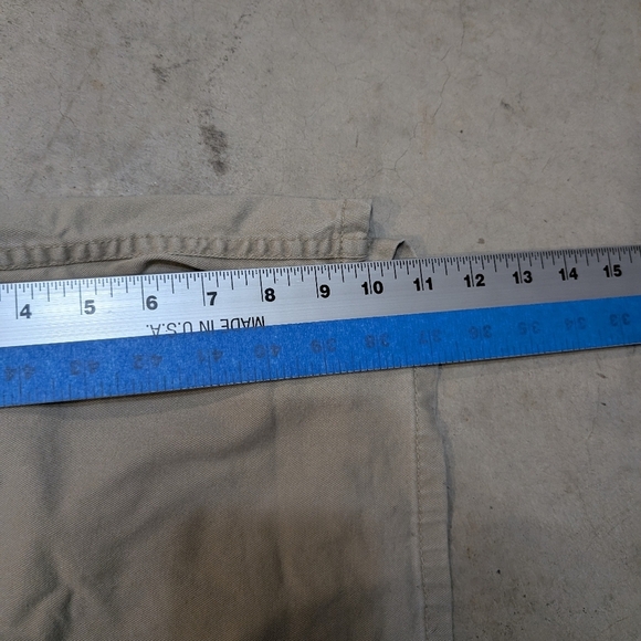 VTG 90s Levis Silvertab Khakis Shorts Cargo Men's 31 Flaws - Picture 10 of 11